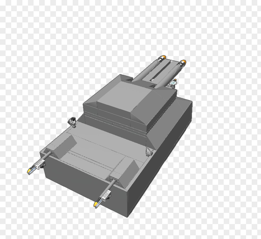 Porsche Tiger 1 Tank Electrical Connector Product Design Electronics Angle PNG