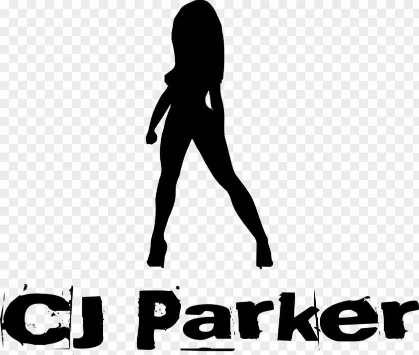 Silhouette Logo Pop Punk Woman PNG