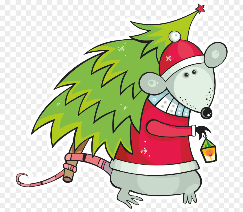 Tree Christmas Santa Claus Clip Art PNG