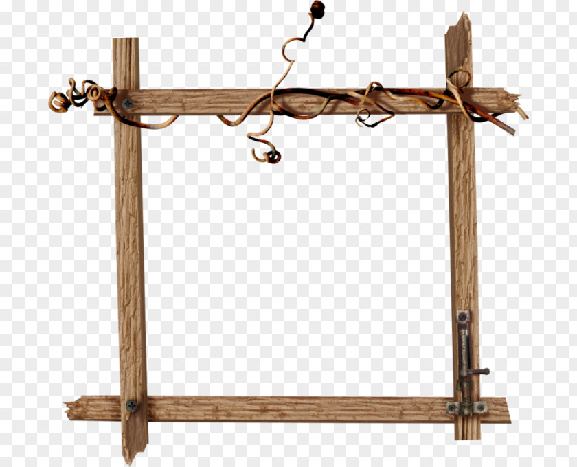 Western Wall Art Frame Wood PNG