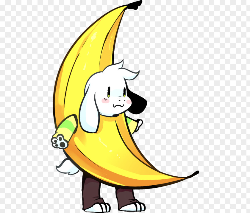 Banana Undertale Art Drawing Game PNG