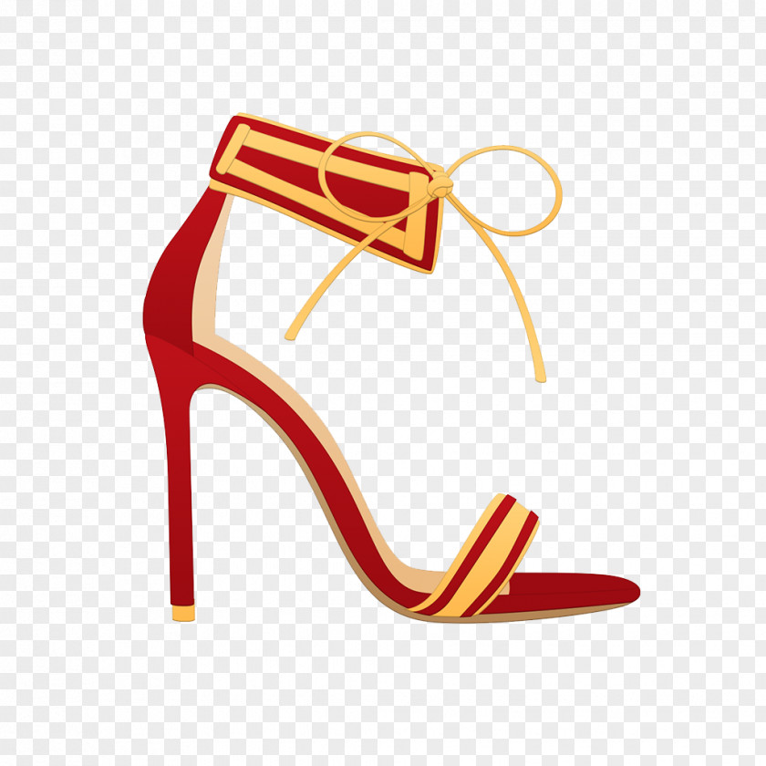 Beauty And Fashion Logo High-heeled Shoe Court Sandal Sergio Rossi PNG