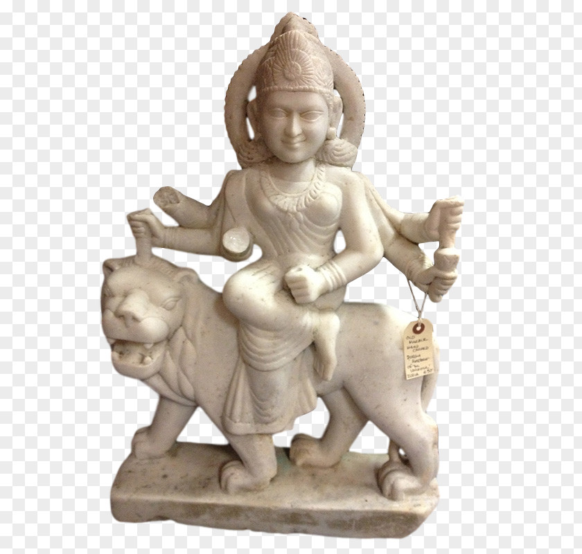 Durga Ganesha Shiva Murti Statue PNG
