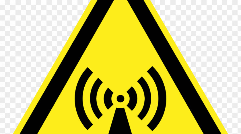 Symbol Non-ionizing Radiation Hazard Warning Sign PNG