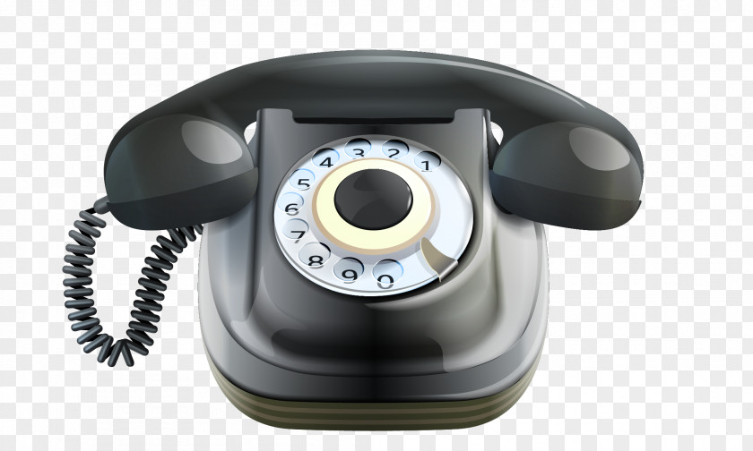 Vintage Dial Telephone Mobile Phones Home & Business PNG