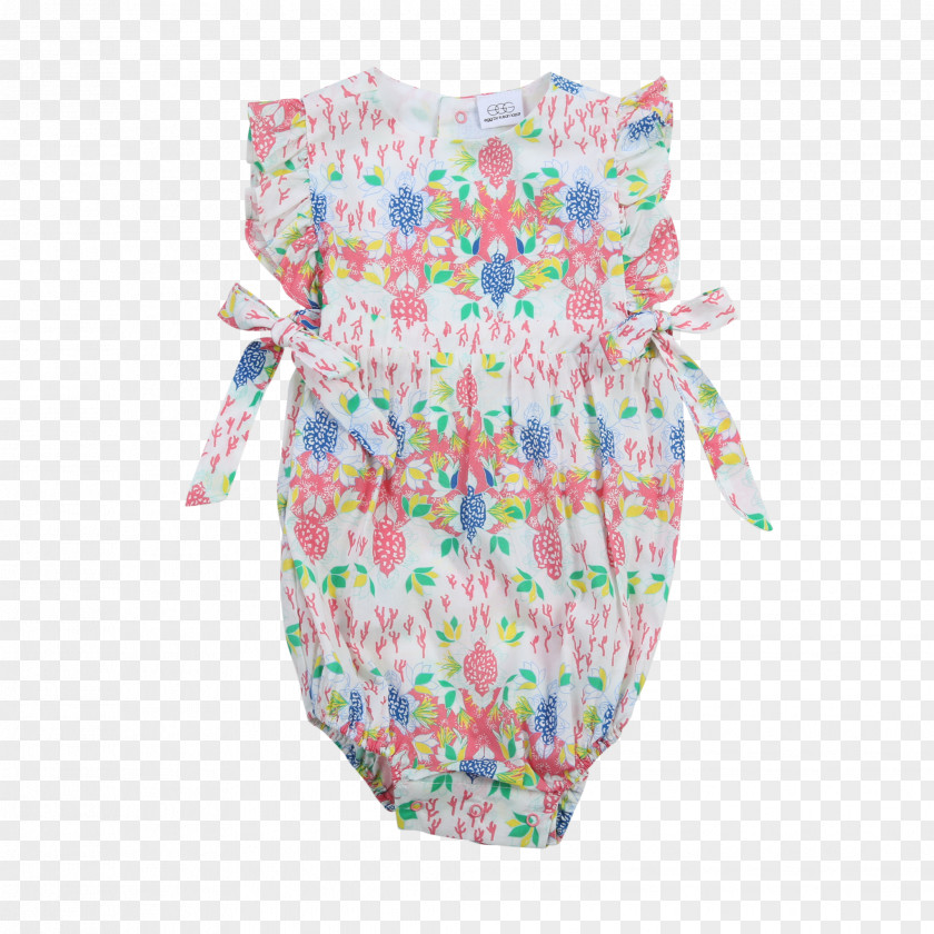 Baby Romper Pink M Textile RTV Dress PNG