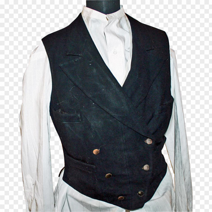 Button Blazer Victorian Era Edwardian Gilets PNG