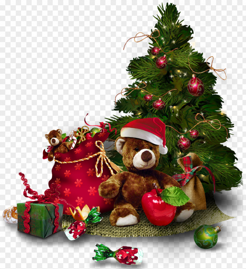 Christmas Tree Ornaments Transparent Santa Claus Decoration Clip Art PNG
