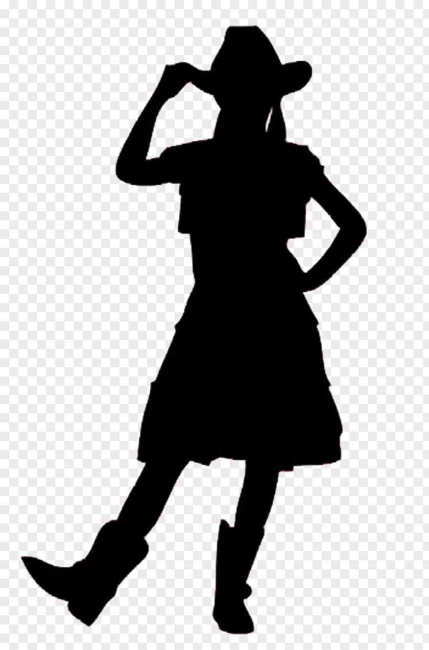 Cowgirl Silhouette Cowboy Woman On Top Clip Art PNG