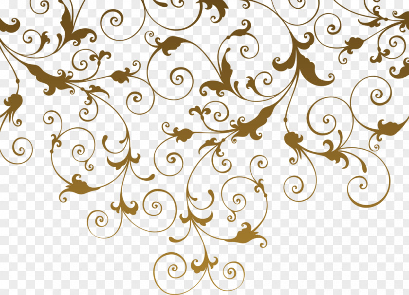 Gold Texture Ornament Pattern PNG