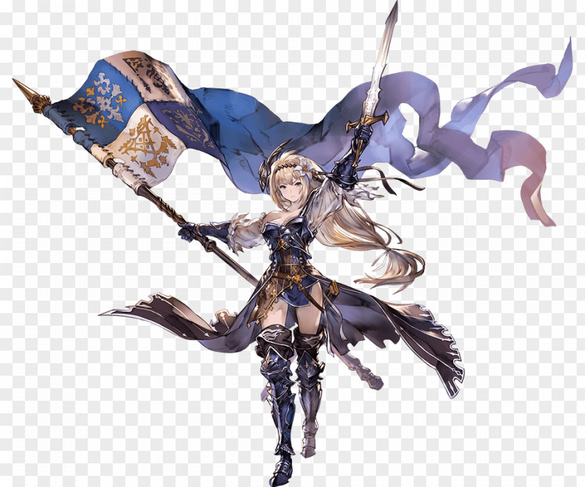Granblue Fantasy Jeanne D'Arc Video Game Character Concept Art PNG