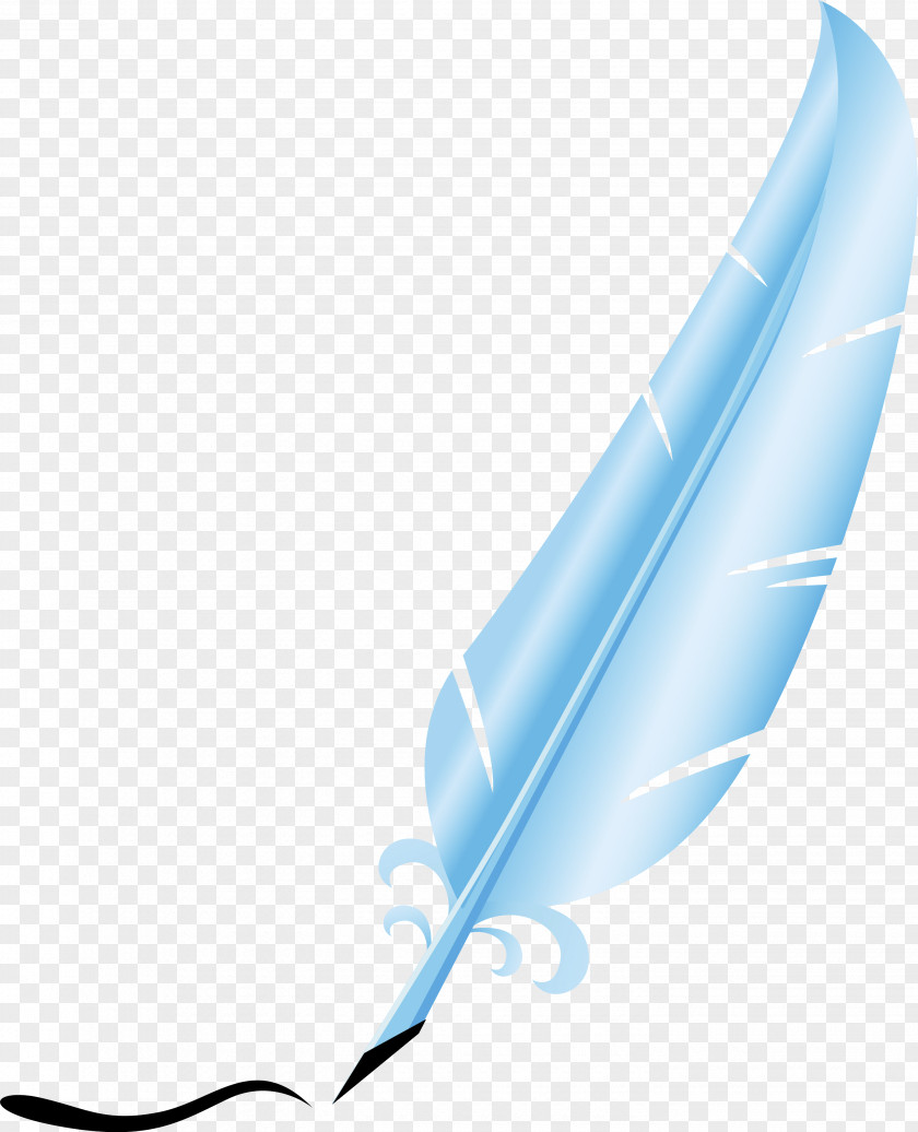 Pen Paper Quill Ink Fountain PNG