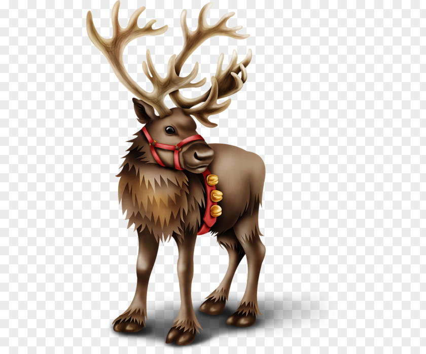 Reindeer Ded Moroz Christmas Clip Art PNG