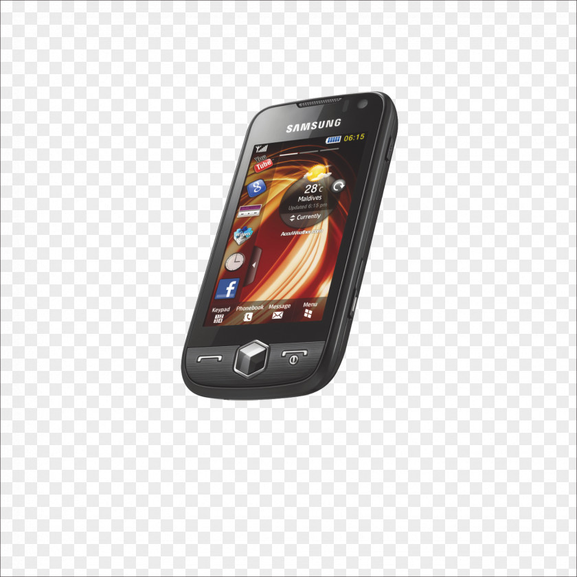 Samsung S8000 Galaxy Smartphone Telephone PNG