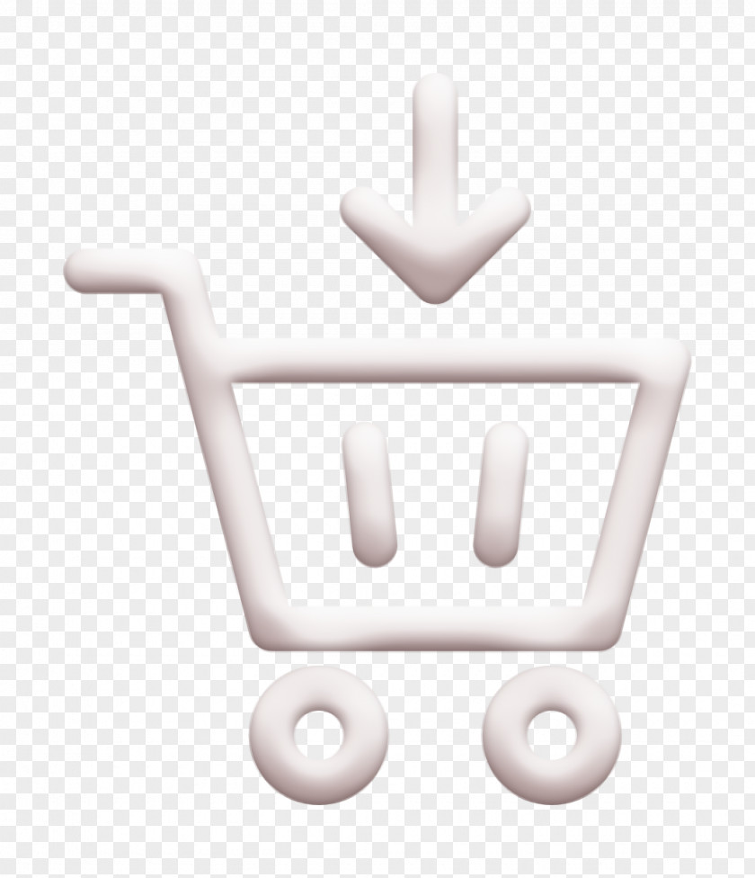 Shopping Cart Icon Minimal Ecommerce Add To PNG