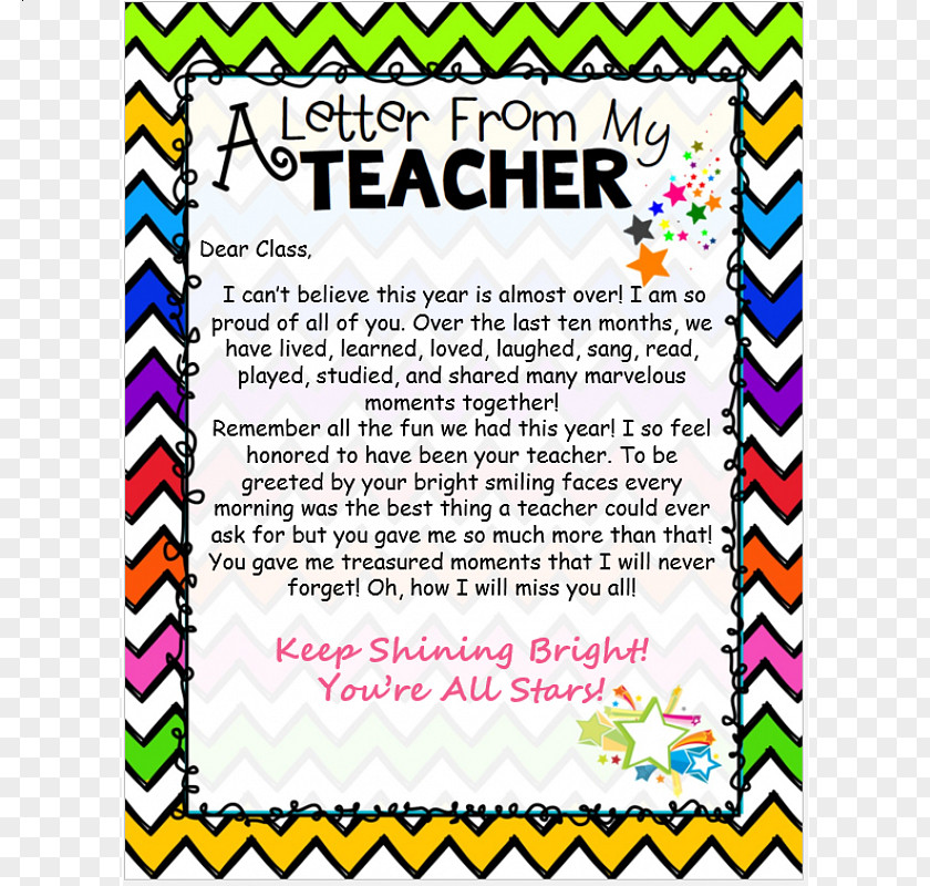 Teacher A Letter To My TeachersPayTeachers Student Classroom PNG