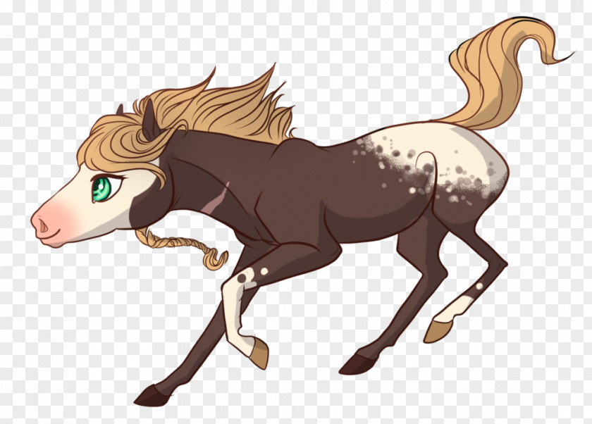 Beautiful Tree Branches Drawing Mustang Foal Stallion Halter Pack Animal PNG