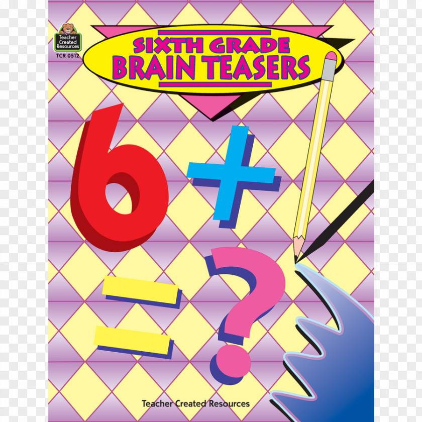 Brain Teaser Sixth Grade Teasers Worksheet Lesson PNG