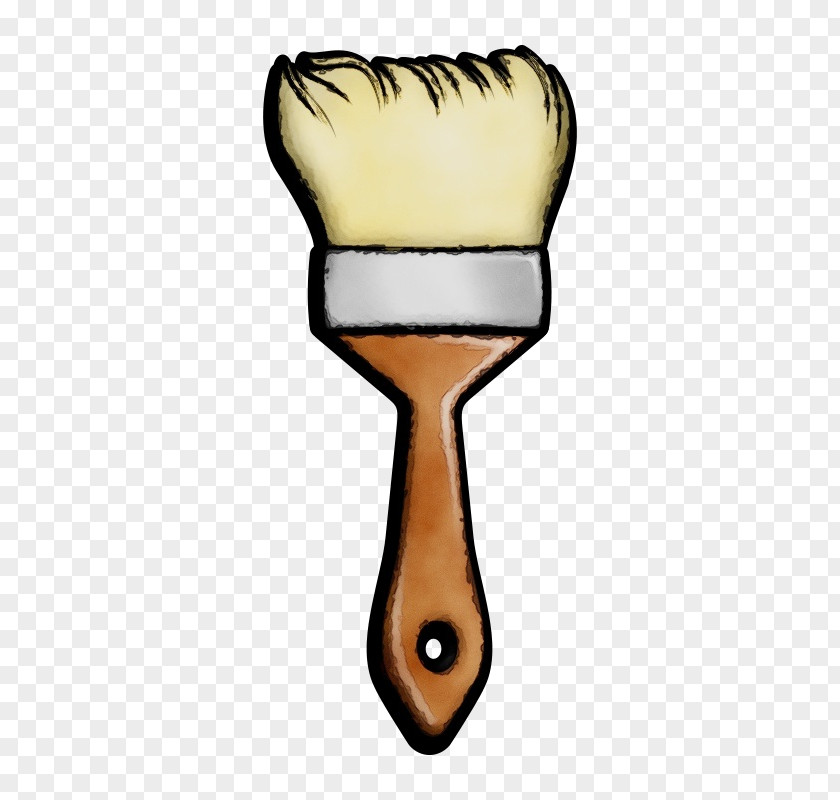 Kitchen Utensil Tool Paint Brush Cartoon PNG