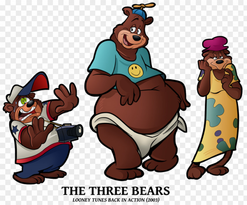 Bear Goldilocks And The Three Bears Hippety Hopper Looney Tunes PNG