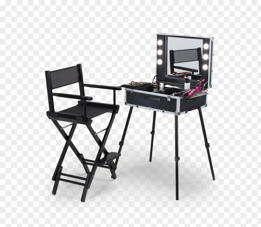 Cosmetics Make-up Artist Director's Chair Fashion Beauty Parlour PNG