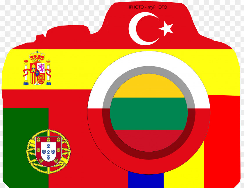 Flag Of Portugal Spain PNG
