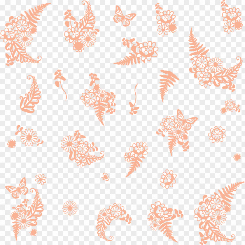 Line Point Pink M Pattern PNG