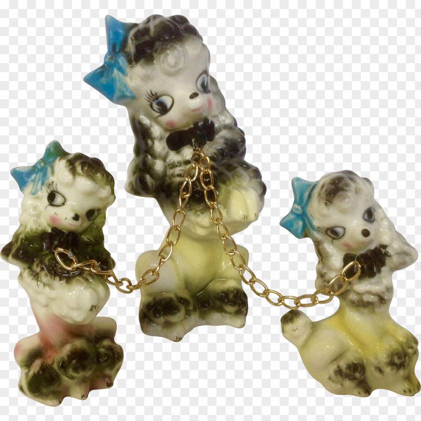 Puppy Poodle Skirt Figurine Animal PNG