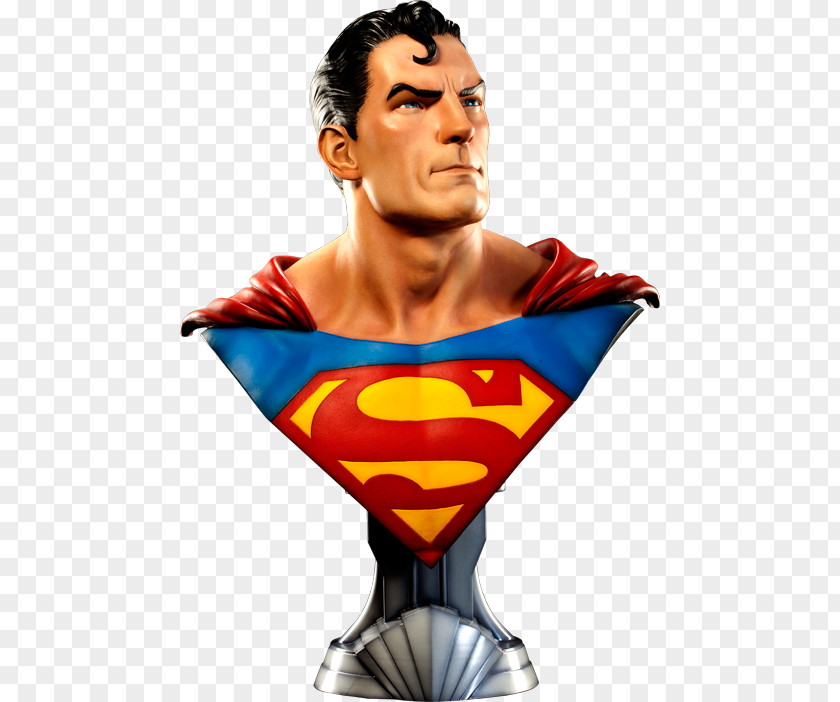 Superman Christopher Reeve Bust Joker Batman PNG