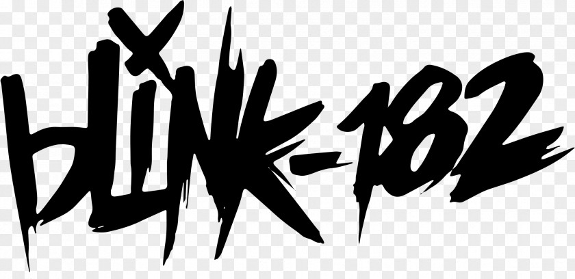 Blink-182 Logo Decal Punk Rock PNG