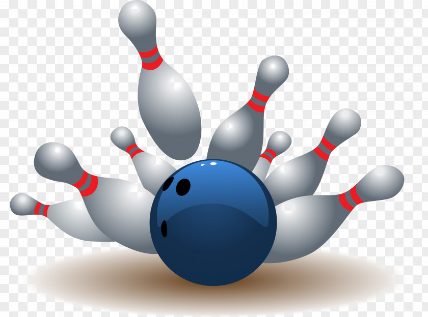 Bowling Balls Strike Pin Bowls PNG