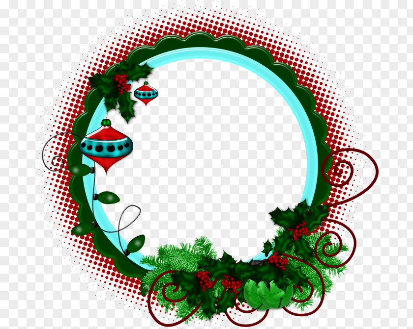 Christmas Wreath Ornament Aquifoliales Clip Art PNG