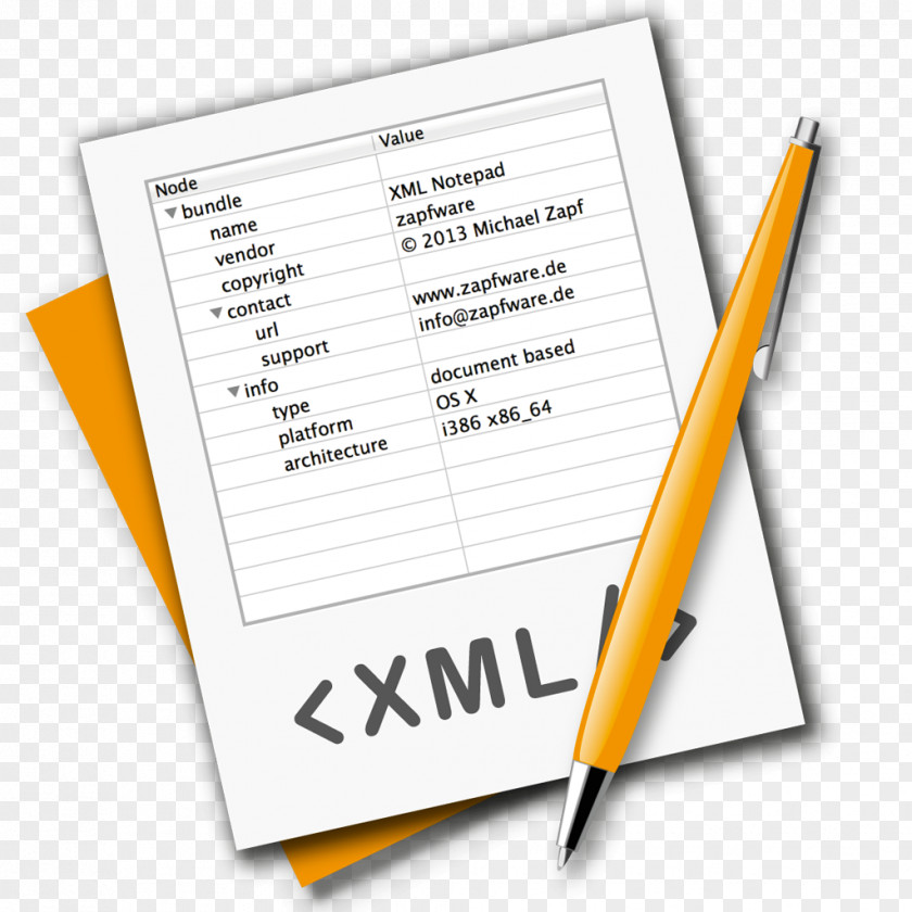 Document Mac App Store XML Notepad PNG