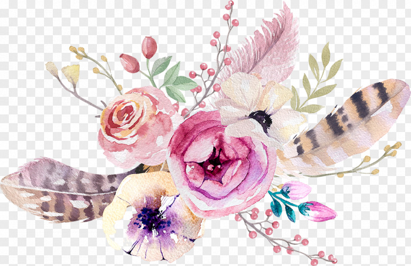 Flower Floral Design Boho-chic Bohemianism Clip Art PNG