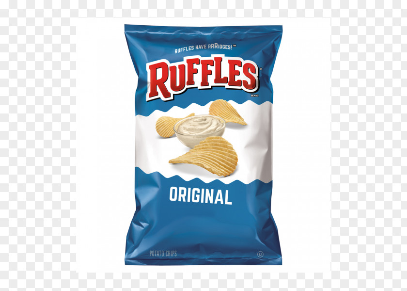 Potato Ruffles Chip Salsa Flavor PNG