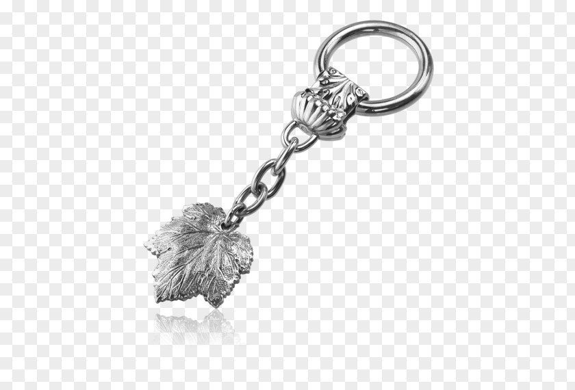 Silver Key Chains Buccellati Common Grape Vine Jewellery PNG