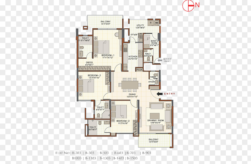 Apartment Floor Plan August Grand Sarjapur Main Road Sarjapura PNG