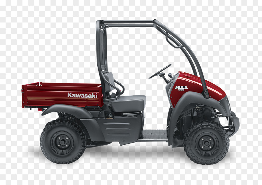 Car Kawasaki MULE Heavy Industries Motorcycle & Engine Four-wheel Drive Utility Vehicle Side By PNG