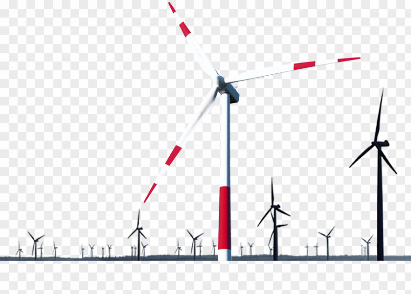 Energy Wind Turbine Windmill Power PNG