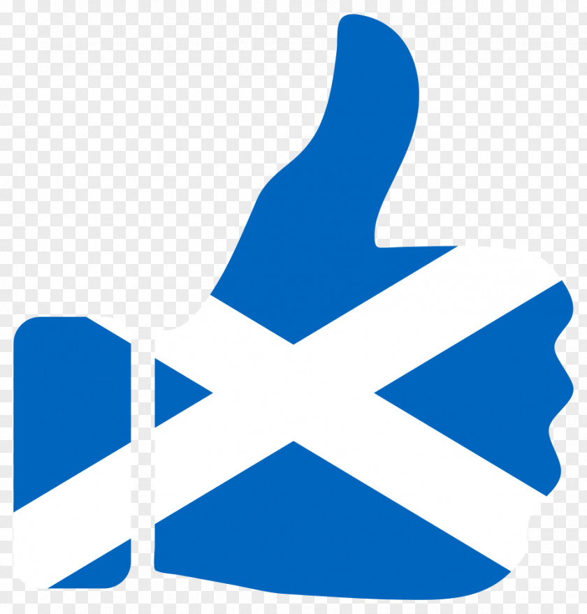 Flag Of Scotland Thumb Signal Clip Art PNG