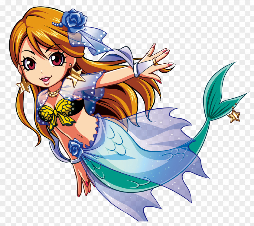Mermaid Pictures The Little Cartoon Download PNG