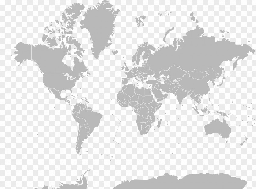 Robinson Projection Globe World Map Mercator PNG