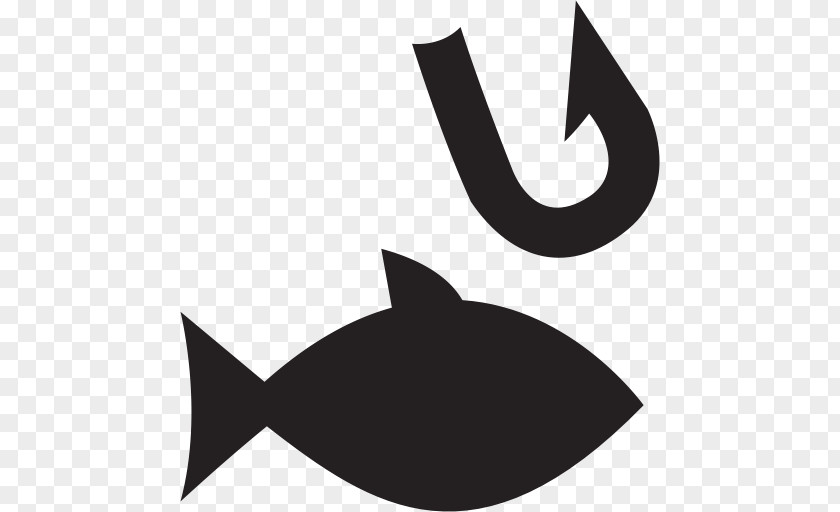 Fish Icon Hook Recreational Fishing Angling PNG