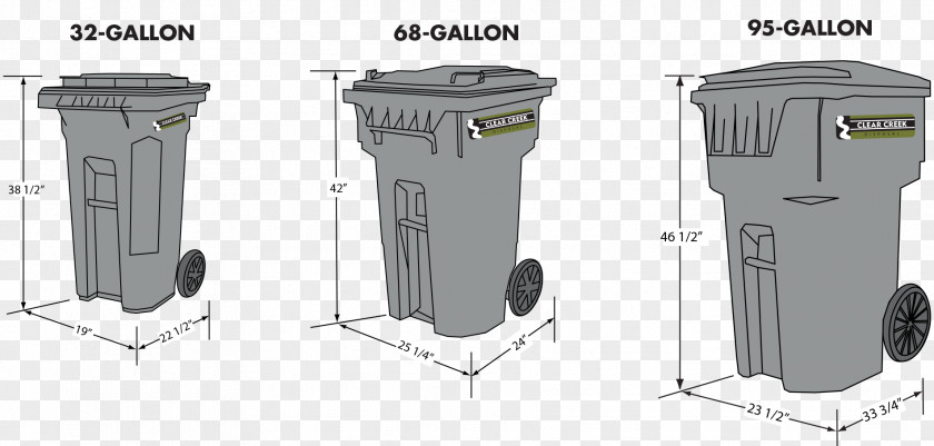 Garbage Collection Cubic Yard Rubbish Bins & Waste Paper Baskets Container Gallon PNG