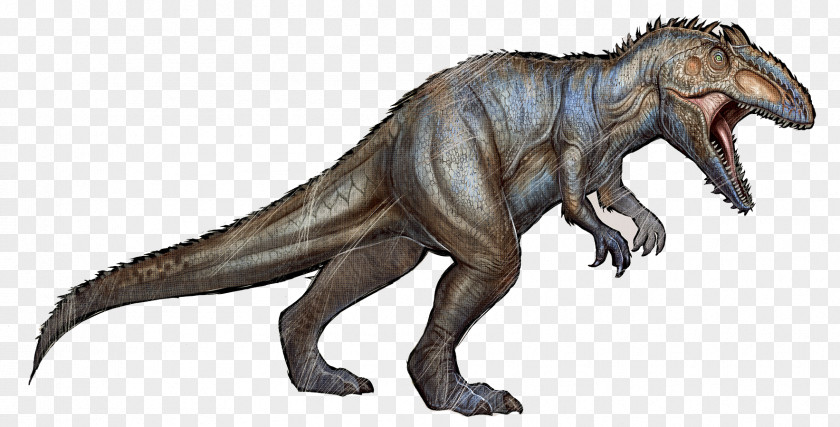 Giganotosaurus ARK: Survival Evolved Spinosaurus Acrocanthosaurus Tyrannosaurus PNG Tyrannosaurus, clipart PNG