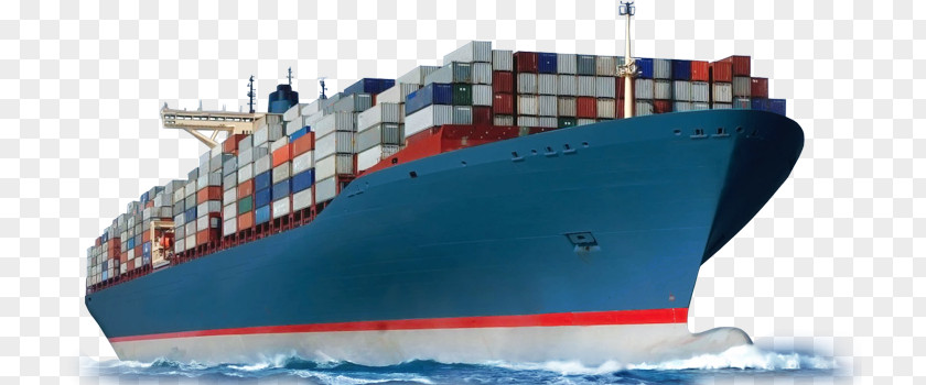Ship Freight Transport Cargo Forwarding Agency Intermodal Container PNG