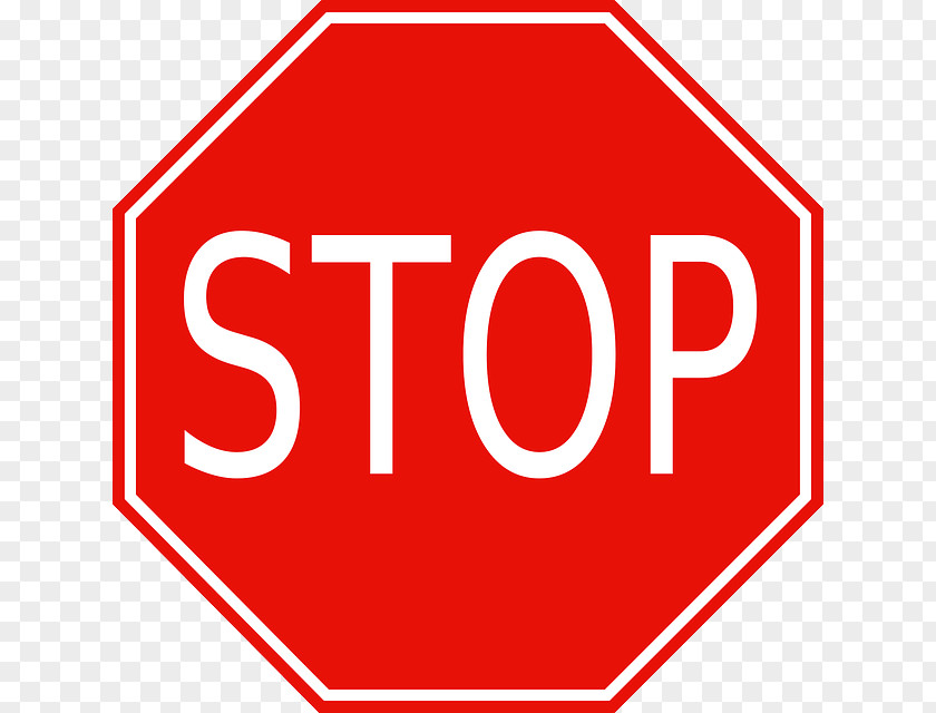Stop Sign Traffic Royalty-free Clip Art PNG
