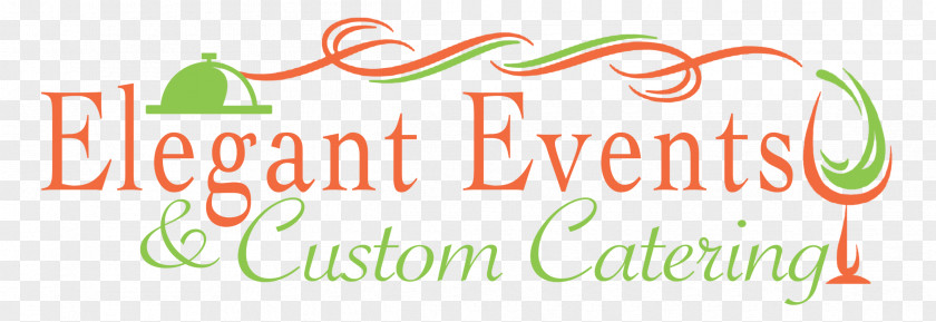 Catering Elegant Events & Custom Logo Event Management Business PNG