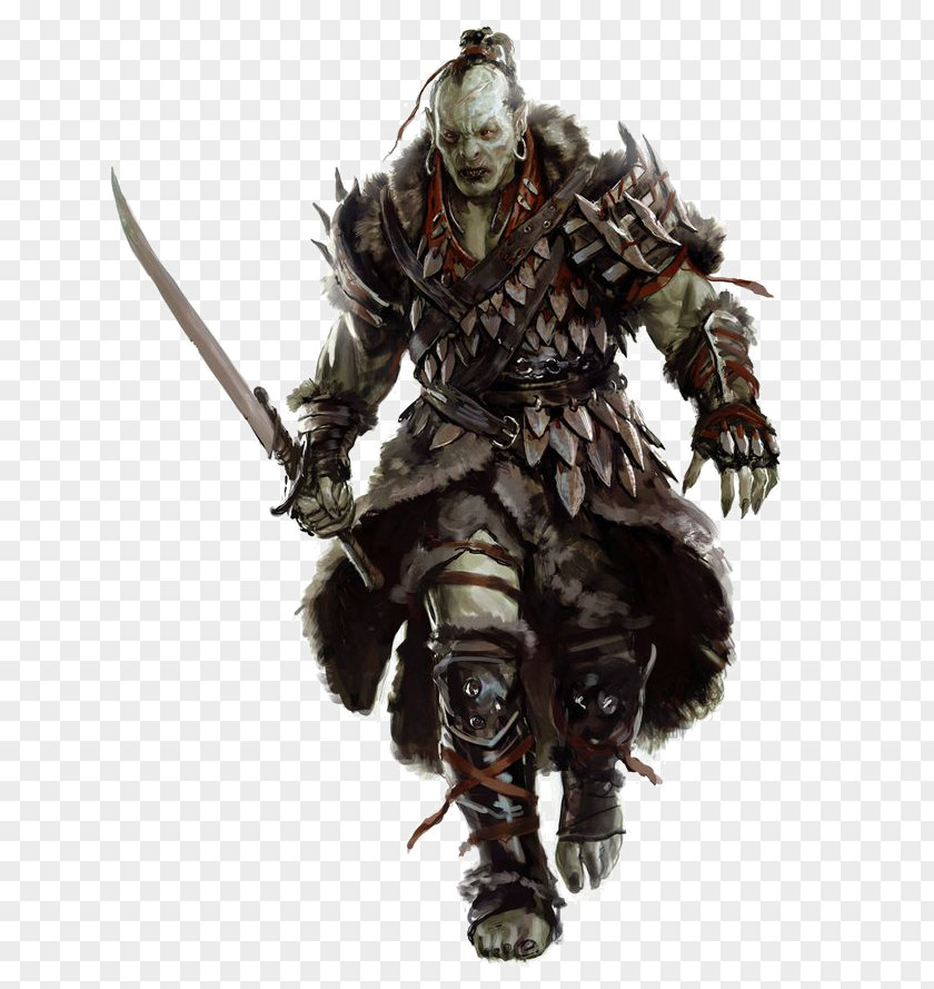 Dungeons & Dragons Pathfinder Roleplaying Game Half-orc Humanoid PNG