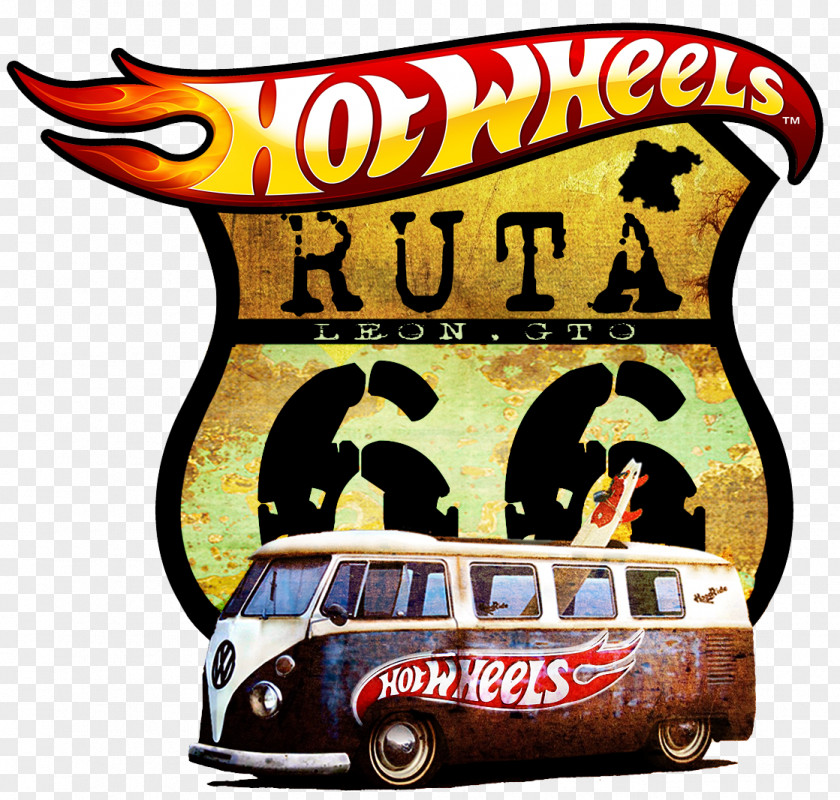 Hot Wheels U.S. Route 66 Road Vehicle PNG